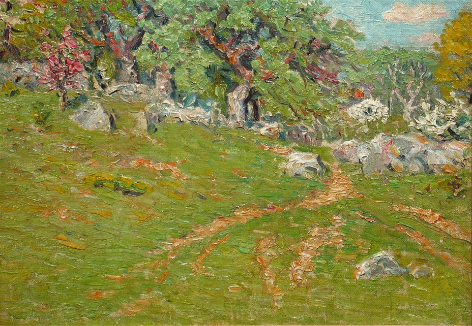 Road through the Field by John Joseph Enneking