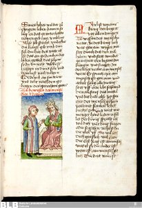 Gesta Romanorum - Donaueschingen 81r