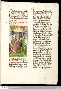 Gesta Romanorum - Donaueschingen 92r