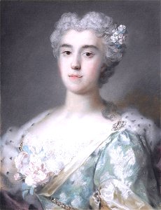 Enrichetta d'Este duchessa di Parma. Free illustration for personal and commercial use.