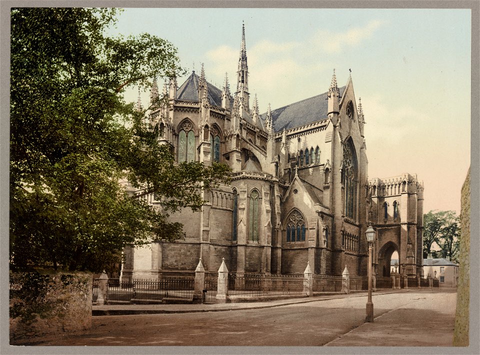 England. Great Britain. Arundel Castle. St. Philip's Church LCCN2017659165