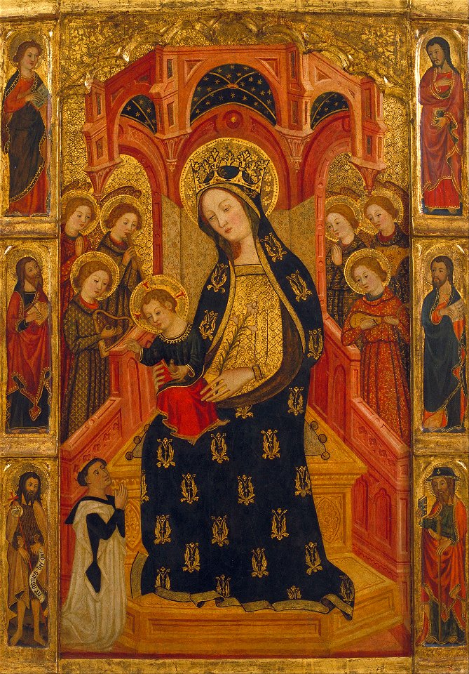 Enrique de Estencop - Virgin of the Angels - Google Art Project