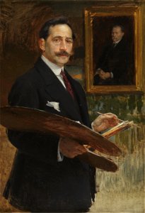 Enrique Simonet - Autorretrato - 1910 RGB