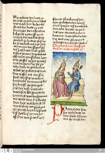 Gesta Romanorum - Donaueschingen 7r