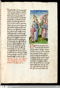 Gesta Romanorum - Donaueschingen 8r