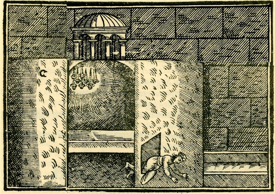 Gestalt des H Grabes - Schweigger Salomon - 1608