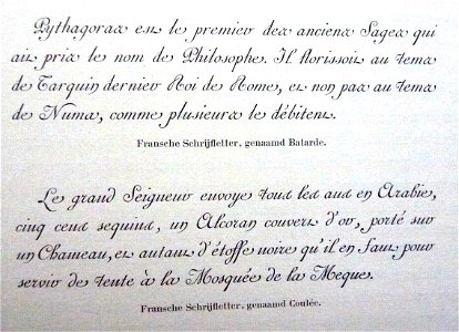 Enschede-cursive French letters Balarde versus Coulée
