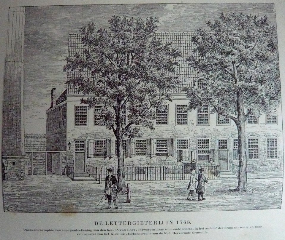 Enschede-Lettergieterij in 1768