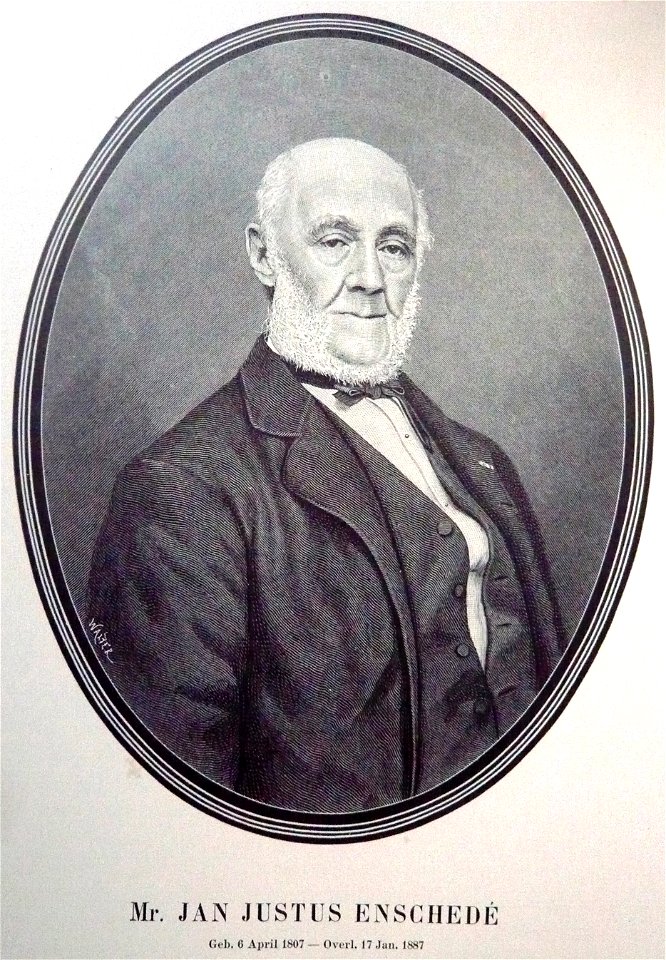 Enschede-portrait Jan Justus Enschedé 1807-1887
