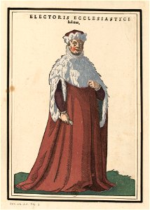 Ensemble de gravures de costumes d'Allemagne du XVIe siècle.f003