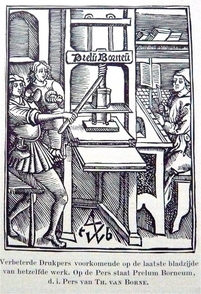 Enschede-Theodore de Borne 1518 - Prelum Borneum