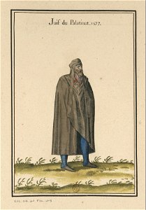 Ensemble de gravures de costumes d'Allemagne du XVIe siècle.f102