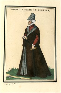 Ensemble de gravures de costumes d'Ecosse du XVIe siècle.f13