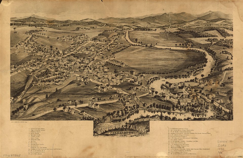 Enosburg Falls, Vt., Franklin Co., 1892. LOC 97687305