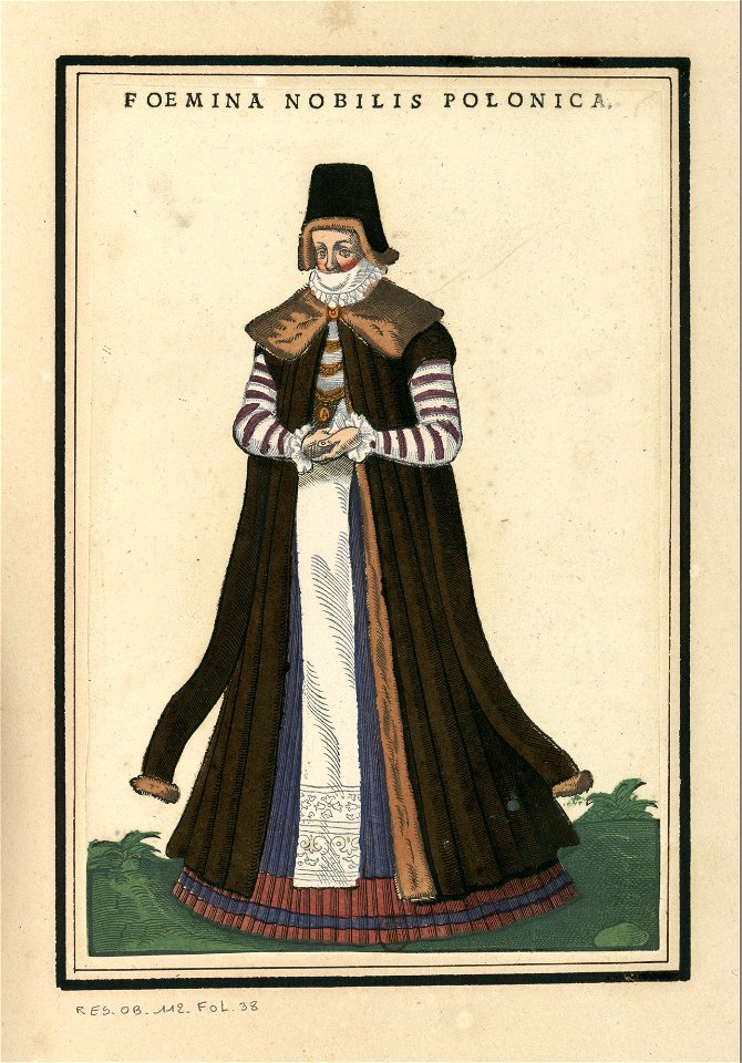 Ensemble de gravures de costumes d'Ecosse du XVIe siècle.f27