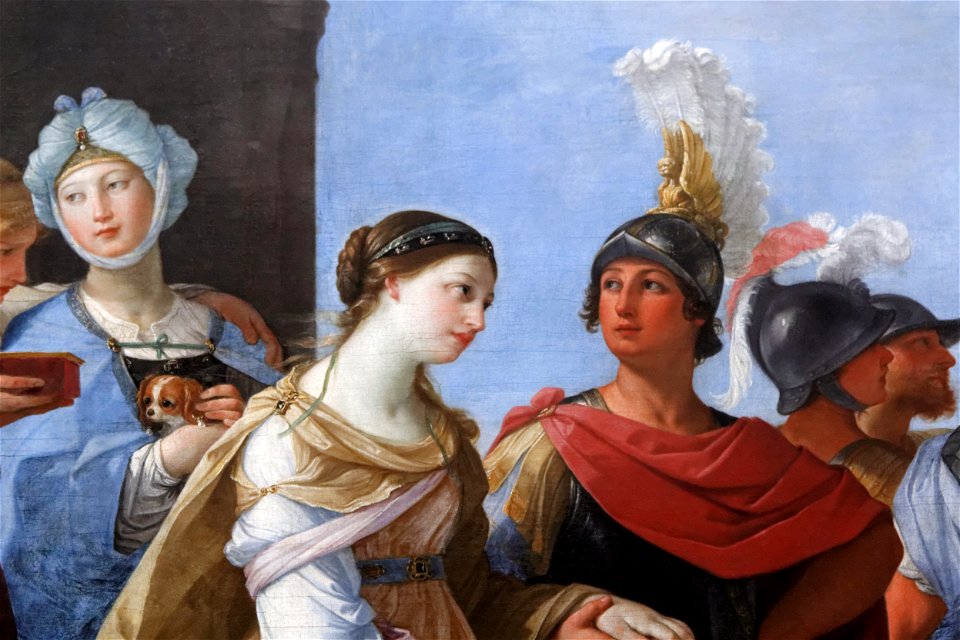 Enlèvement d'Hélène, Reni (Louvre INV 539) 05