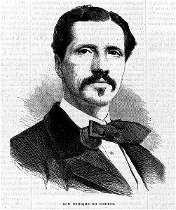 Enrique de Borbón, en La Ilustración de Madrid