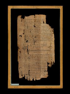 Enoch 106.8-18; Melito's Homily 1-4 (CBL BP XII, f.13v)