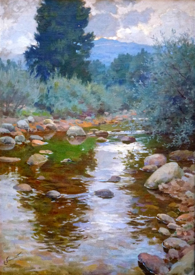 Enrique Simonet - Paisaje de El Paular - 1921
