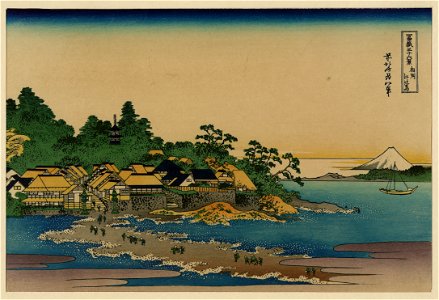 Enoshima in Sagami Province LCCN2008661007