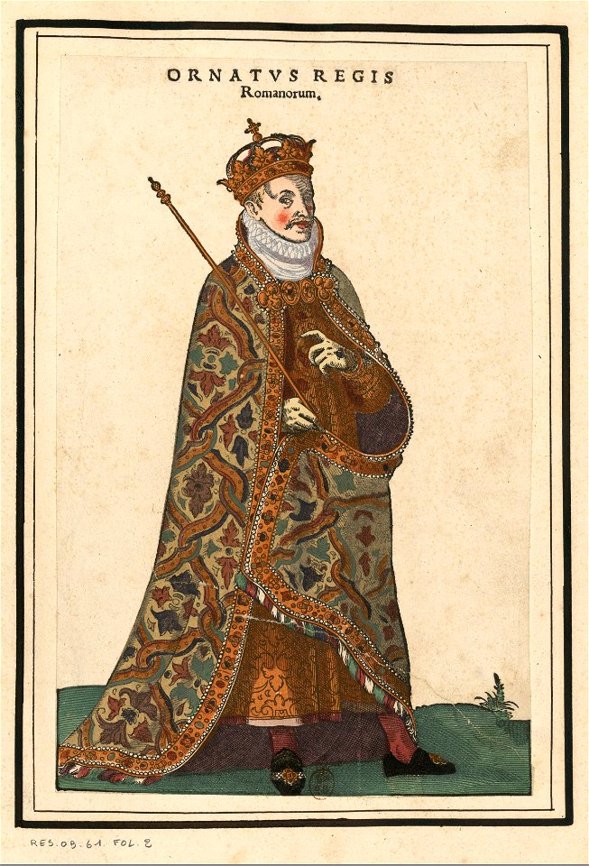 Ensemble de gravures de costumes d'Allemagne du XVIe siècle.f002