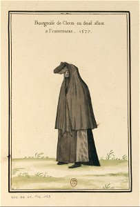 Ensemble de gravures de costumes d'Allemagne du XVIe siècle.f113