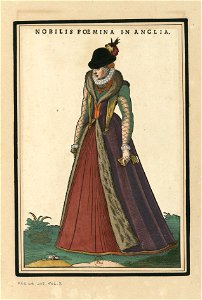 Ensemble de gravures de costumes d'Ecosse du XVIe siècle.f02