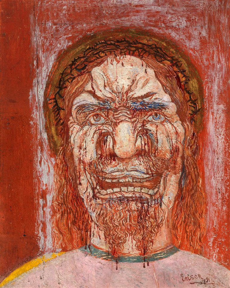 Ensor, De man van smarten, 1891