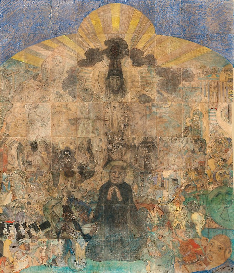 Ensor, The Temptation of Saint Anthony, 1887