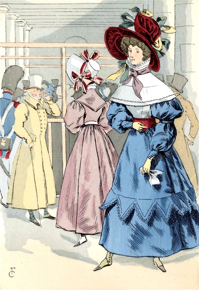 Entering the Comédie Française, 1828
