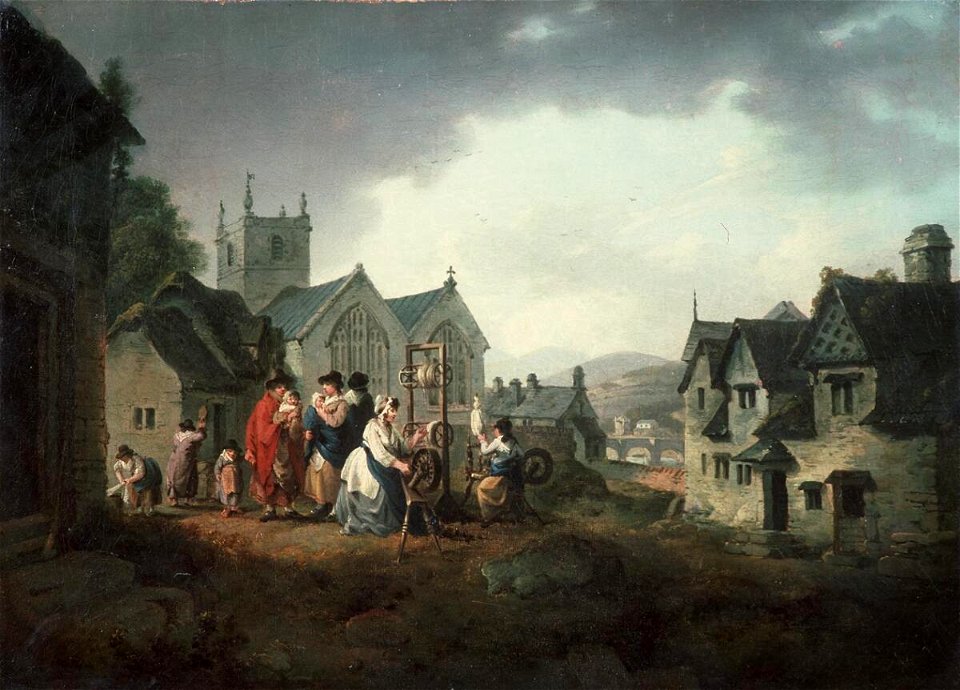 Entrance to Llangollen, North Wales