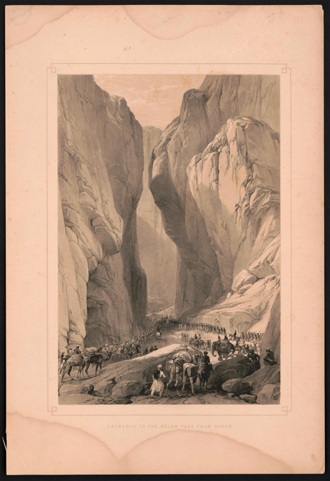 Entrance to the Bolan Pass from Dadur LCCN2007681518