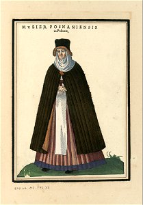 Ensemble de gravures de costumes d'Ecosse du XVIe siècle.f28