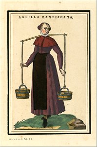 Ensemble de gravures de costumes d'Ecosse du XVIe siècle.f36