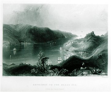 Entrance to the Black Sea (from the Giants Grave) - Pardoe Julia - 1839
