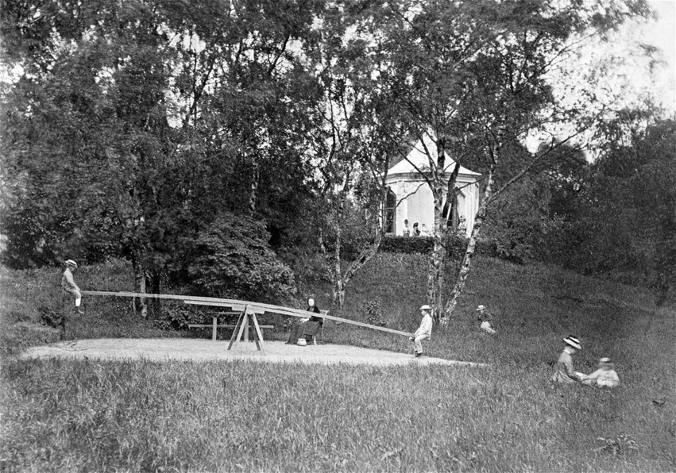Enskede gård parken 1880