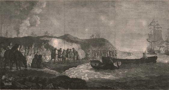Entrevista de Byron con los Patagones, anónimo