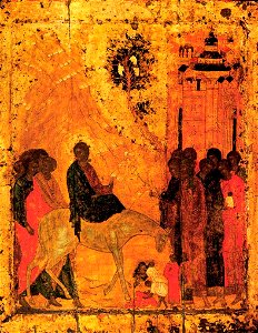 Entry into Jerusalem (Annunciation Cathedral in Moscow)