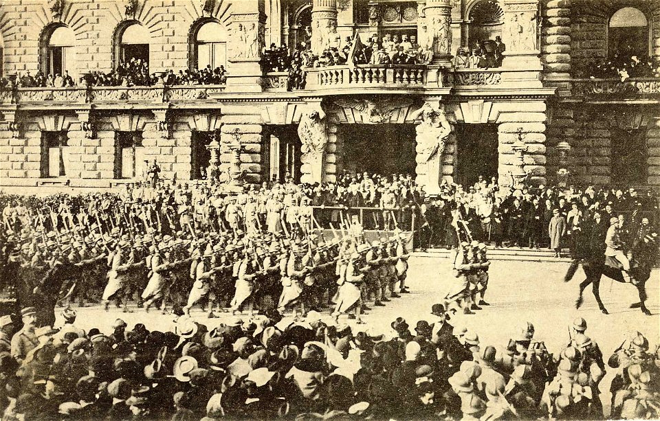 Entrée de la IVème armée française à Strasbourg le 22-11-1918 03