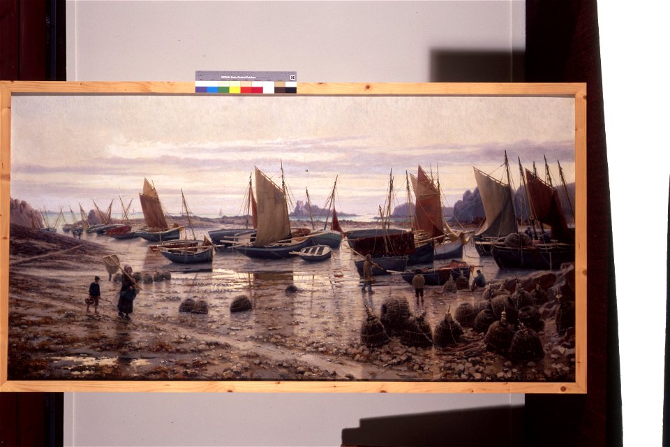 Entrée du port de Loguivy - Étienne Bouillé - musée d'art et d'histoire de Saint-Brieuc, DOC 129