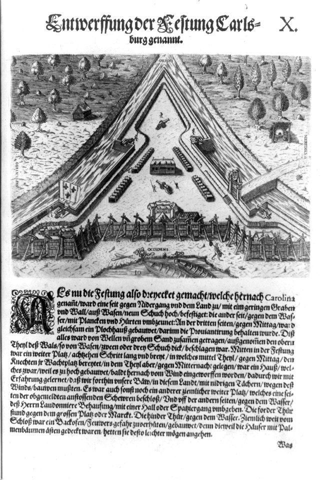 Entwerffung der Festung Carlsburg genannt LCCN2001696953