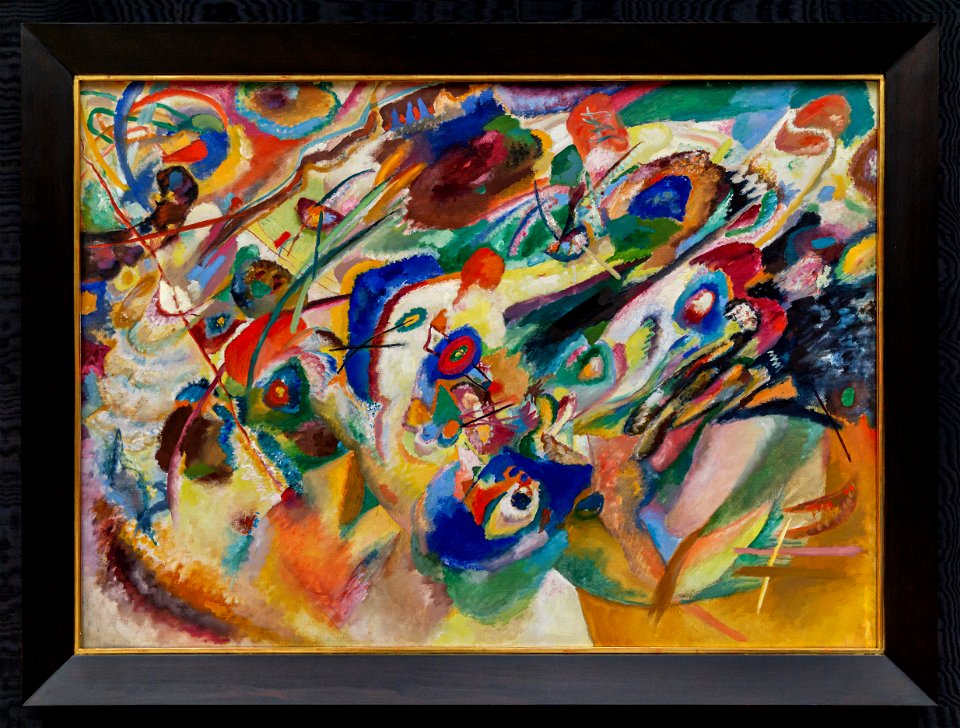Entwurf 2 zu Komposition VII (Wassily Kandinsky) DSC1682