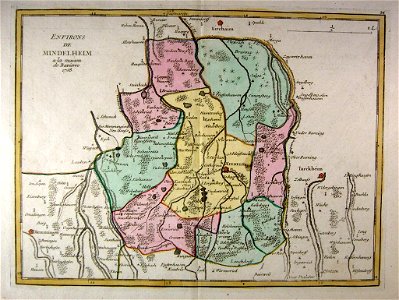 Environs de Mindelheim 1758