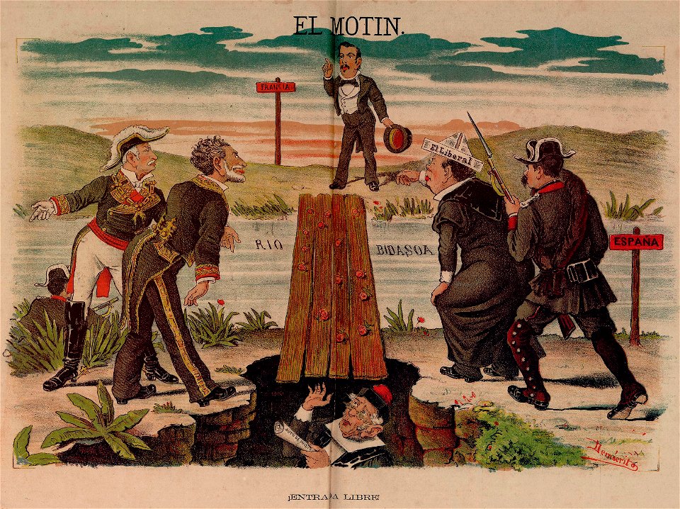 Entrada libre, de Demócrito, El Motín, 5 de junio de 1881