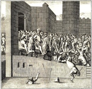 Entrance of Henry IV in Paris 22 March 1594