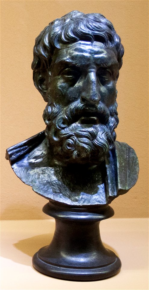 Epicurus - portrait for a library, Colosseum