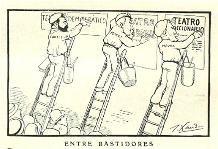 Entre bastidores, de Xaudaró, Gedeón, 23-09-1904