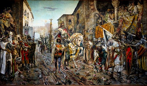 Entrada triunfal en Valencia de Jaime I el Conquistador (Museo del Prado)