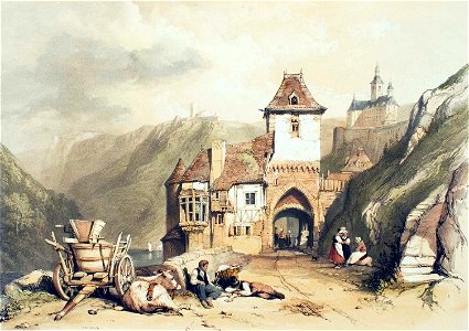 Entrance Gate Cochem on the Moselle