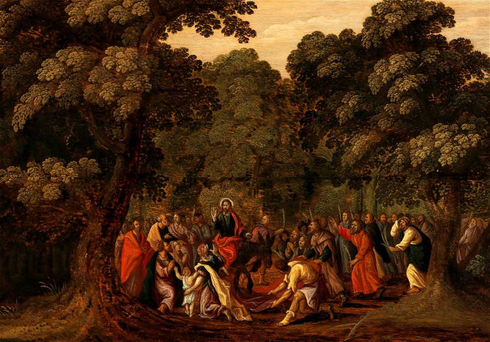 Entry into Jerusalem flemish 17c